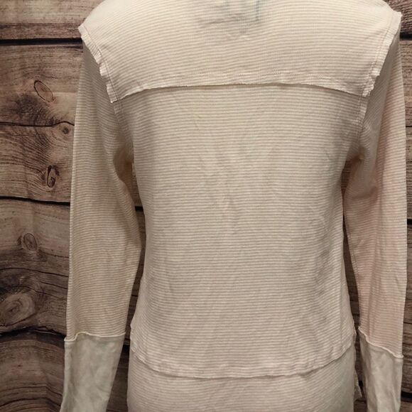 Umgee long sleeve striped Henley - Picture 6 of 7